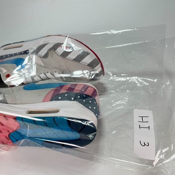 Nike Air Max 1 Parra White Grey Limited Edition Sneakers AT3057-100 Men\'s Sz 7.5 main image 6